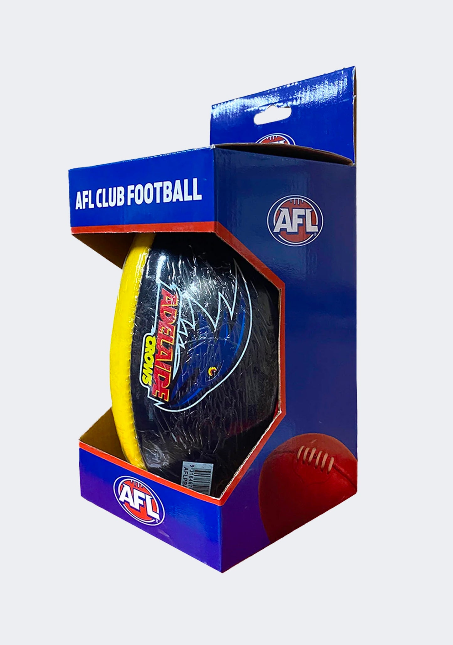 Burley PVC AFL Adelaide Crows Footy Ball 20cm