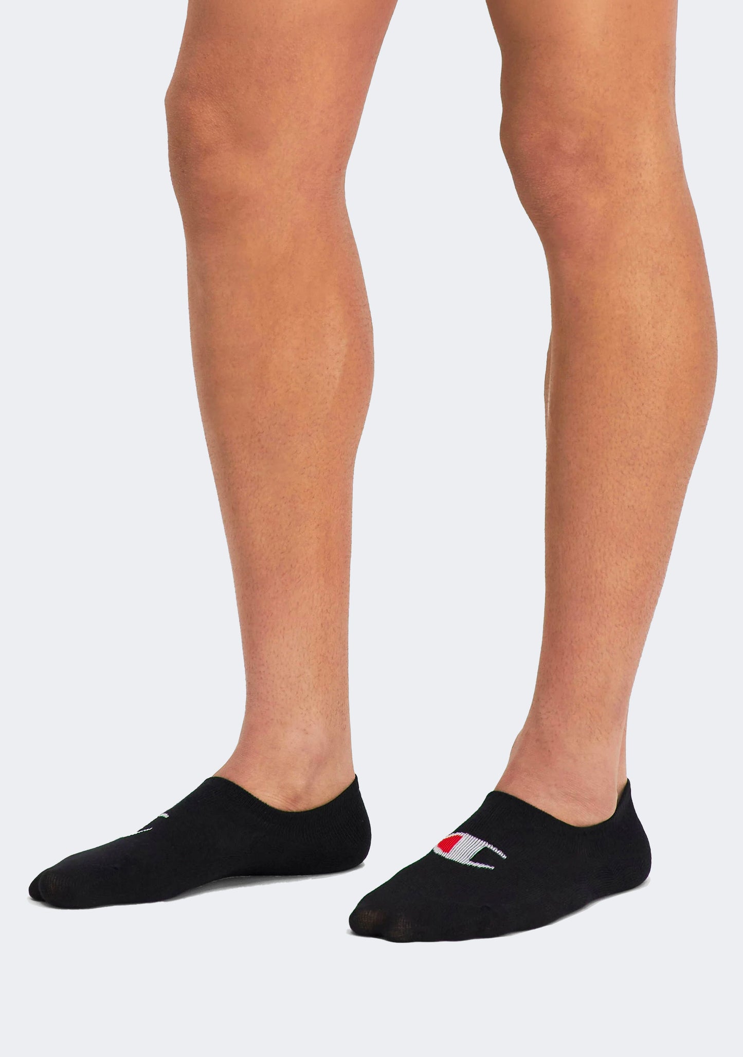 Champion Adults C Logo Sneaker Socks 3 Pack Black