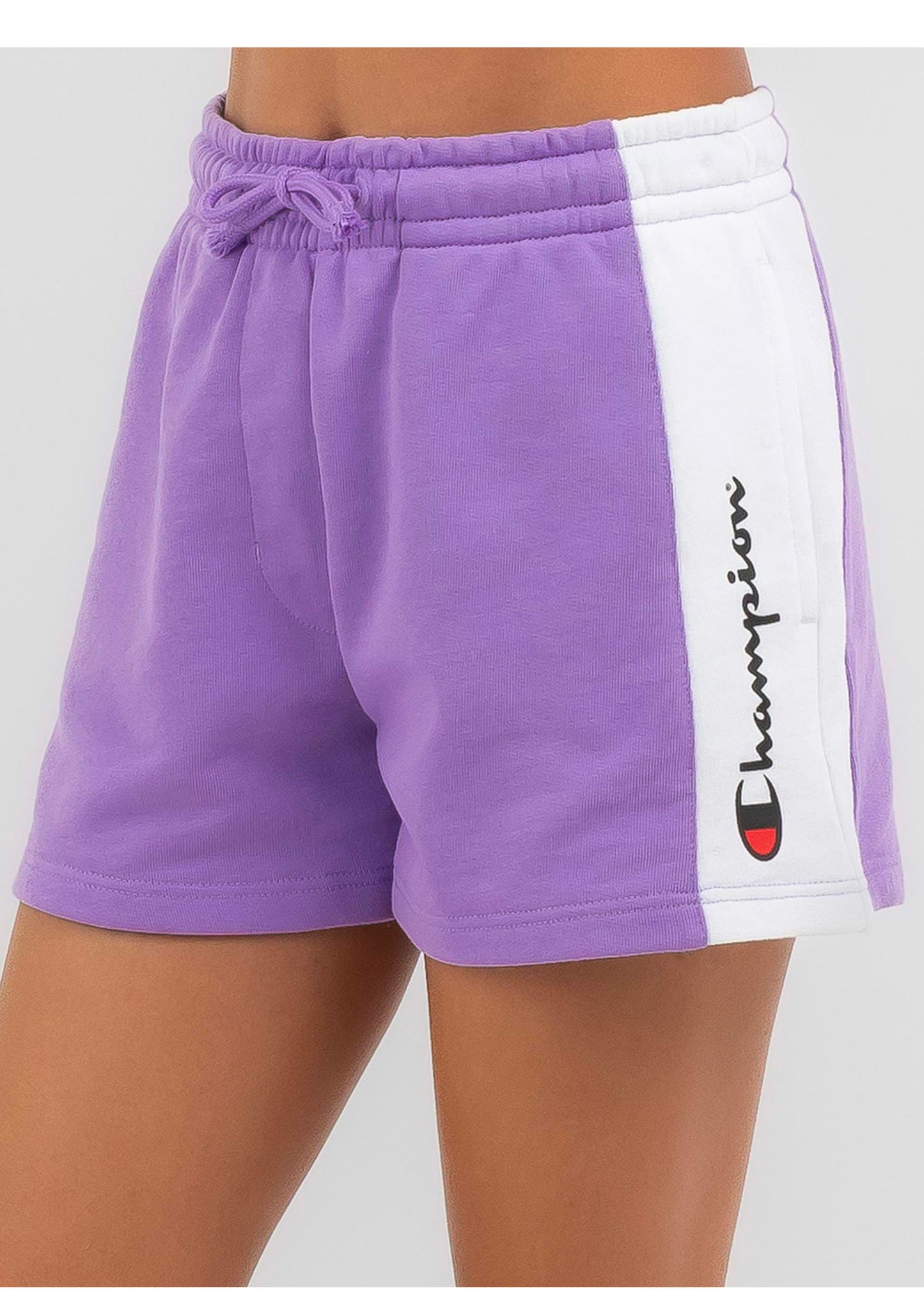 Champion Junior Girls' French Terry Panel Shorts