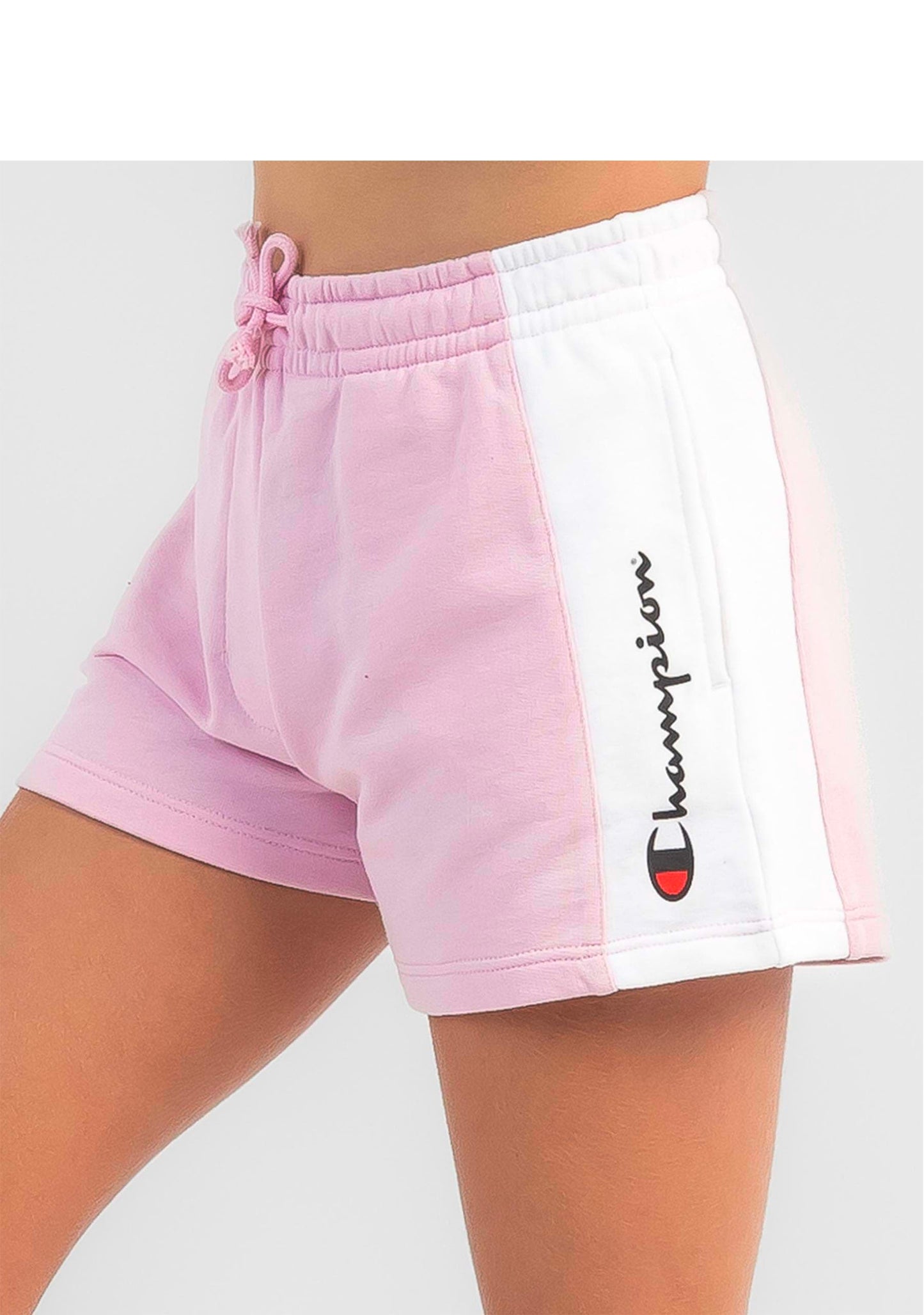 Champion Junior Girls' French Terry Panel Shorts