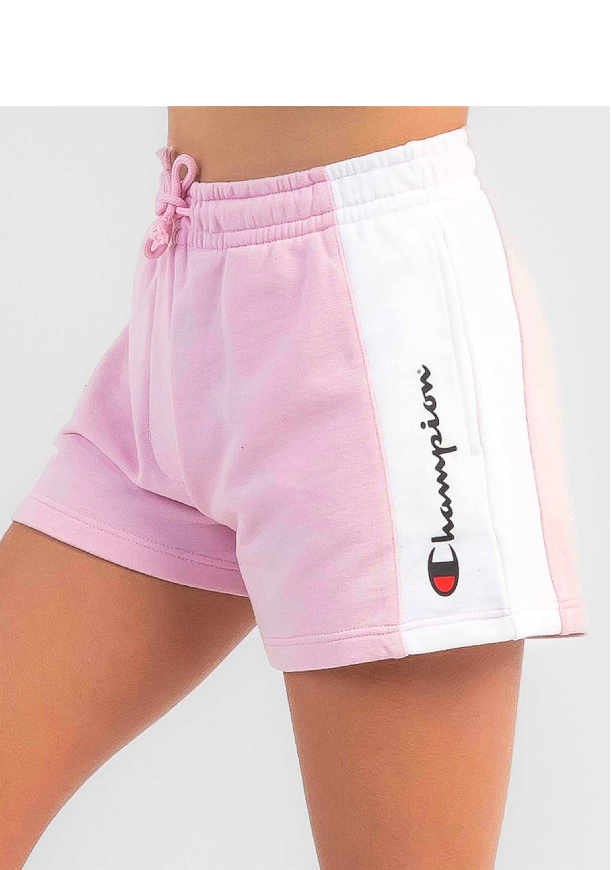 Champion Junior Girls' French Terry Panel Shorts