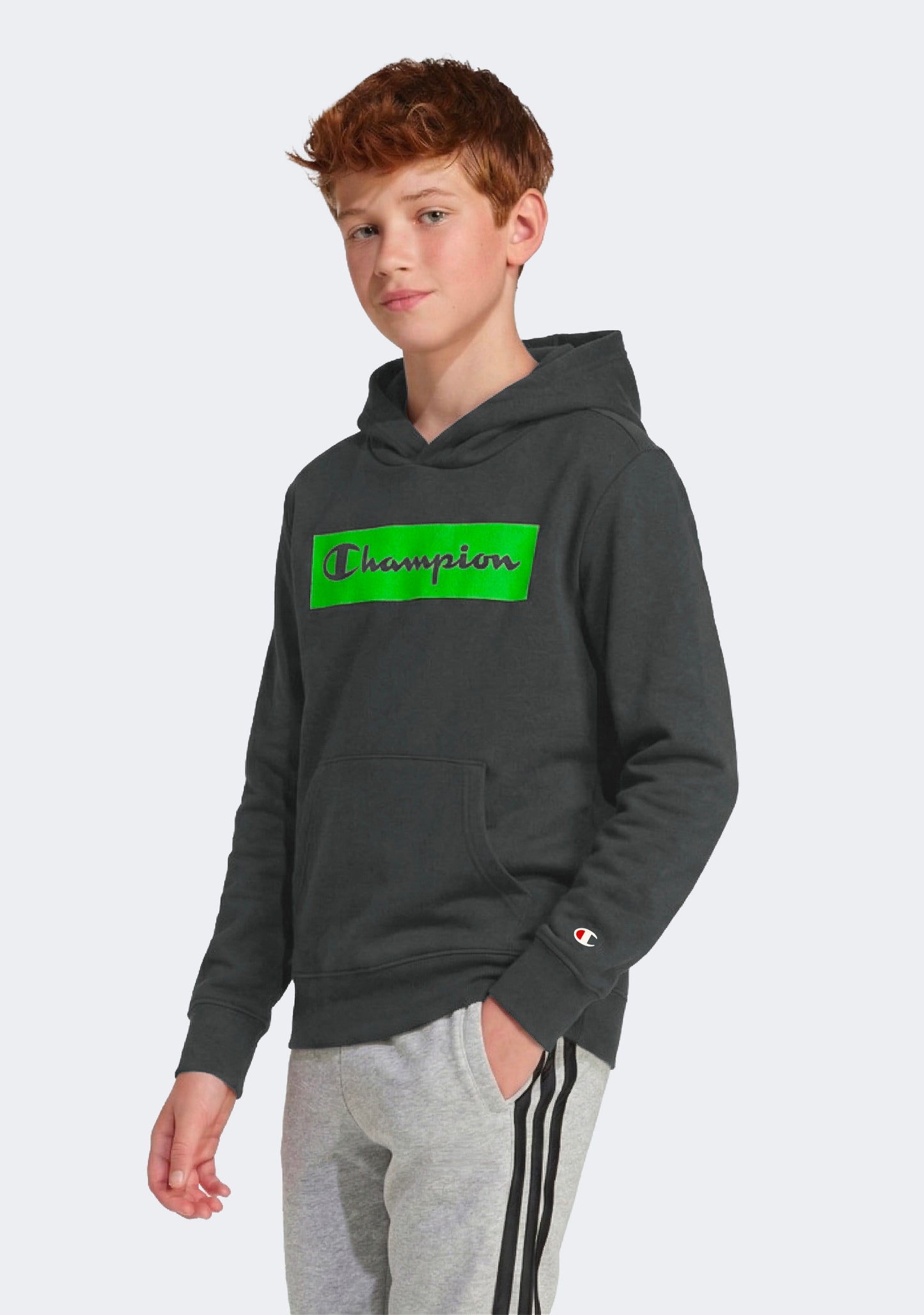 Champion Boys' EU Flockbox Hoodie