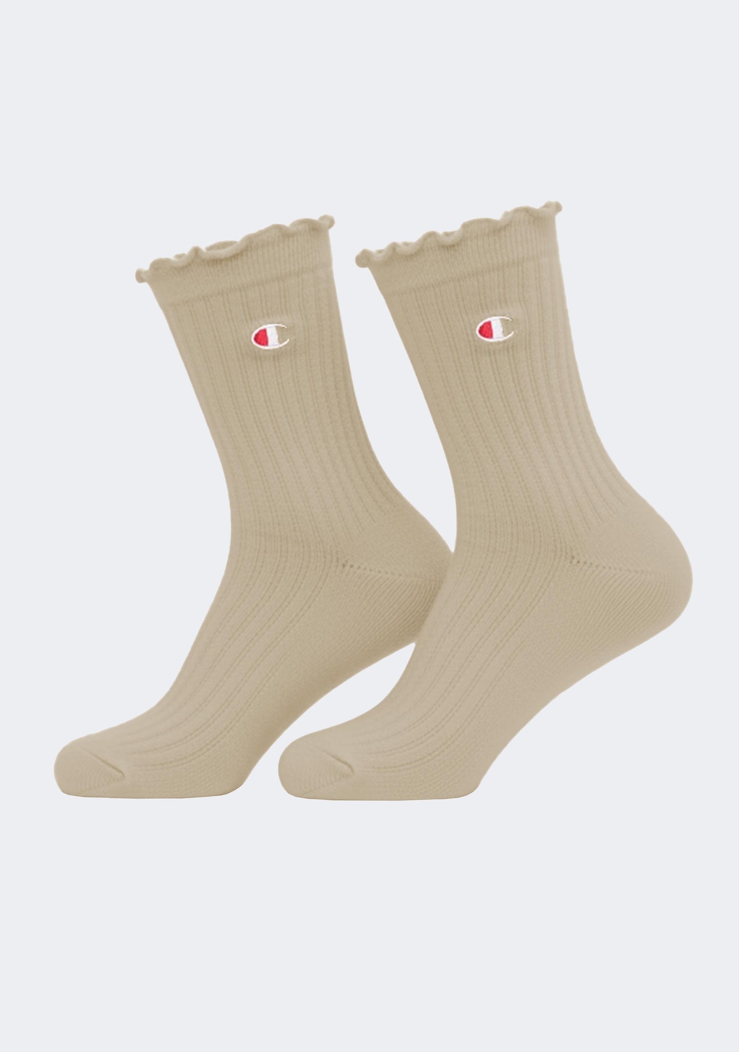Champion Lifestyle Frill Quarter Crew Socks 2 Pack