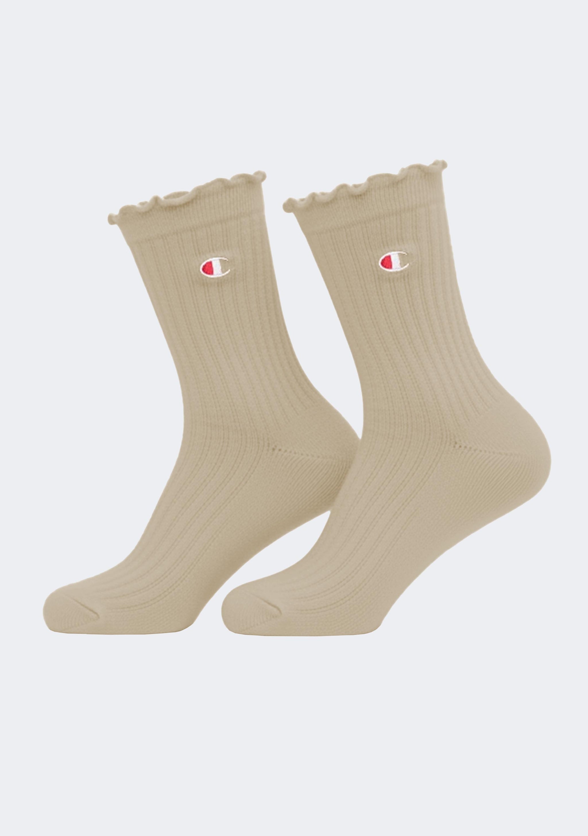 Champion Lifestyle Frill Quarter Crew Socks 2 Pack