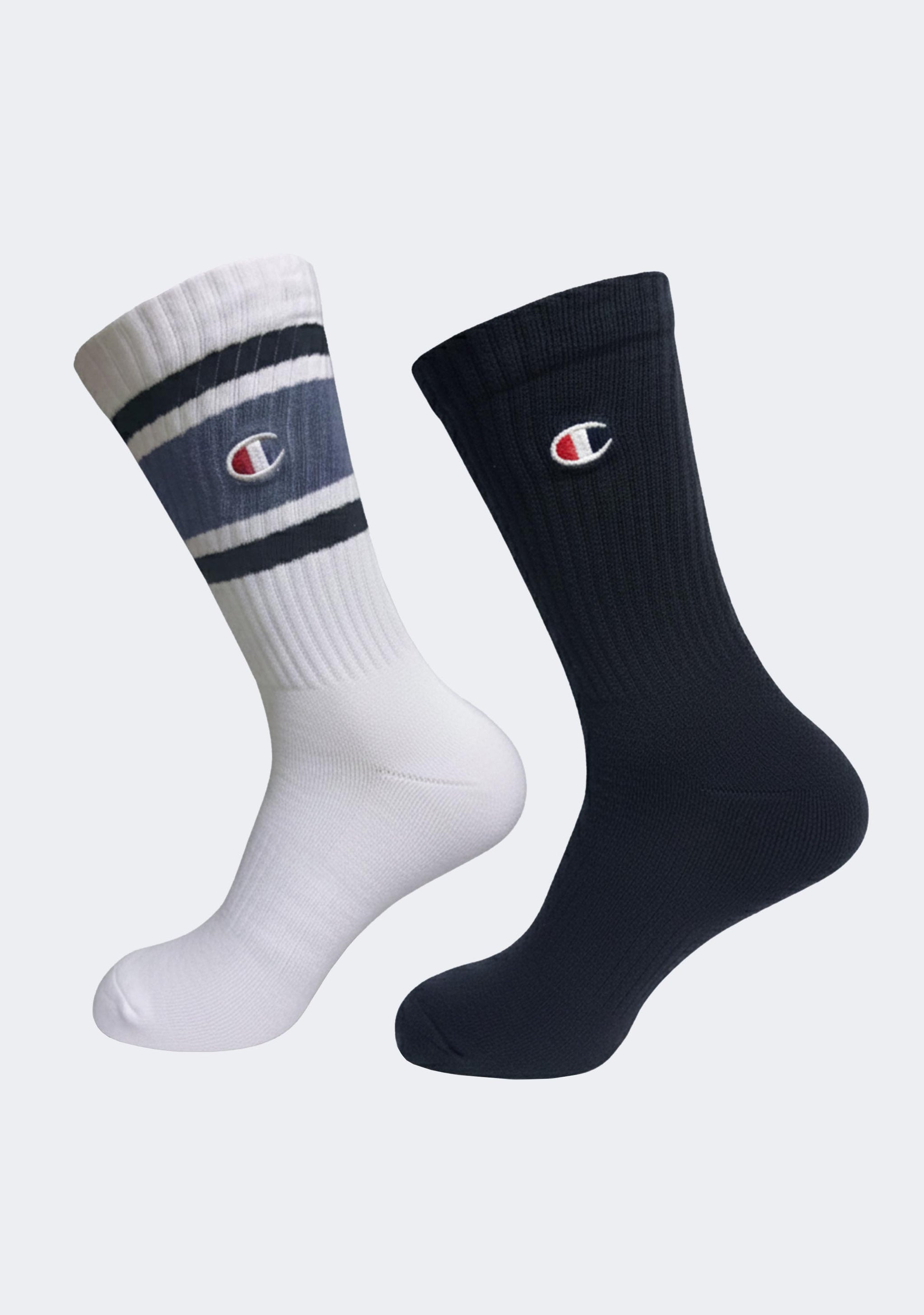 Champion Lifestyle Mixed Crew Socks 2 Pack