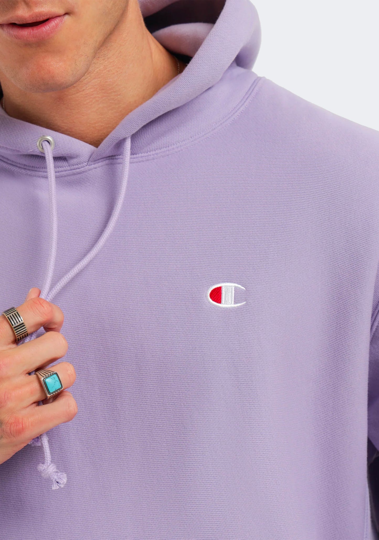 Champion Men's Reverse Weave Small C Hoodie