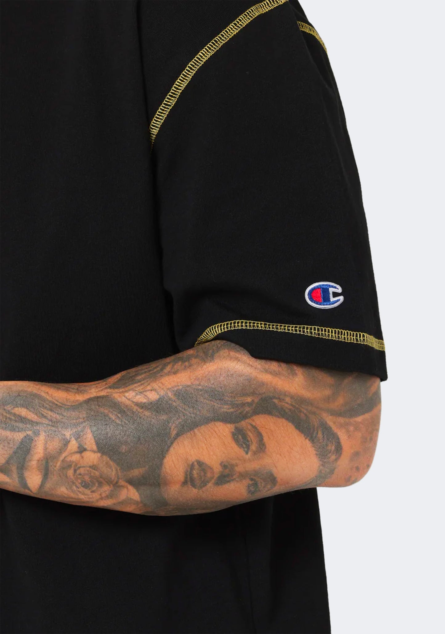 Champion Men's Heritage Contrast Stitch Tee