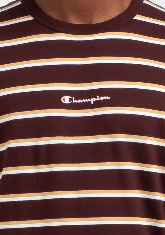 Champion Men's Script Stripe Tee