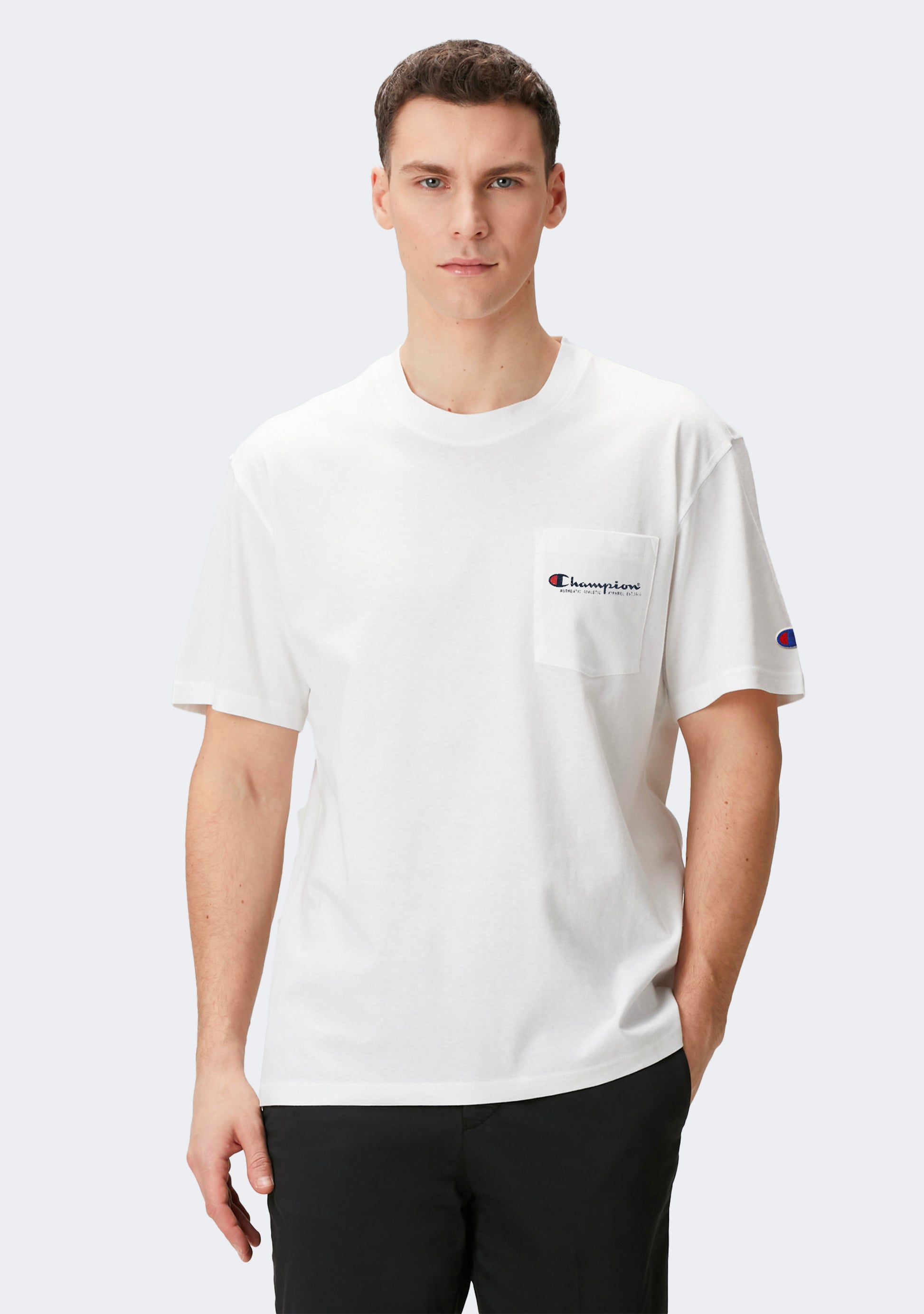 Champion Men's Recycled Jersey Script Tee