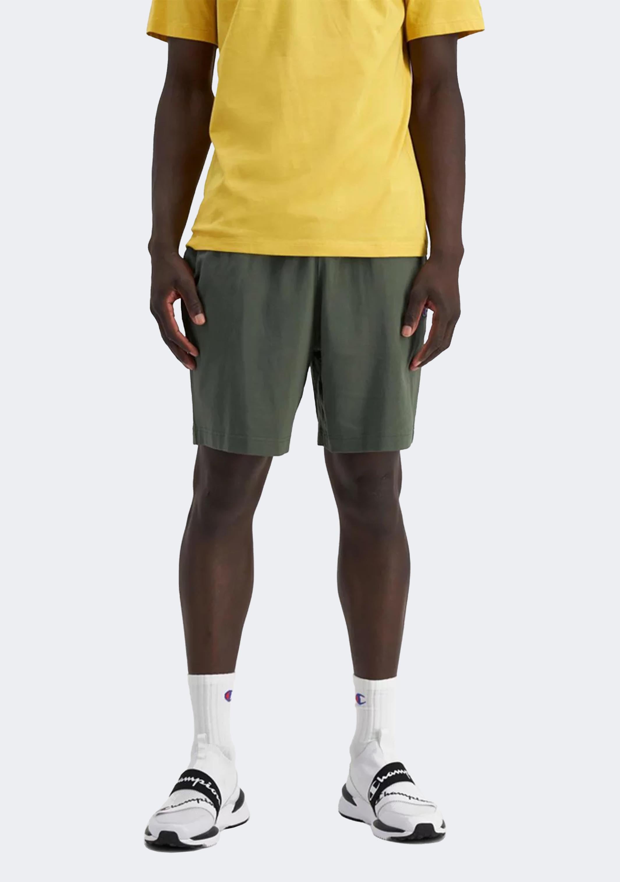 Champion Men's C Logo Jersey Shorts