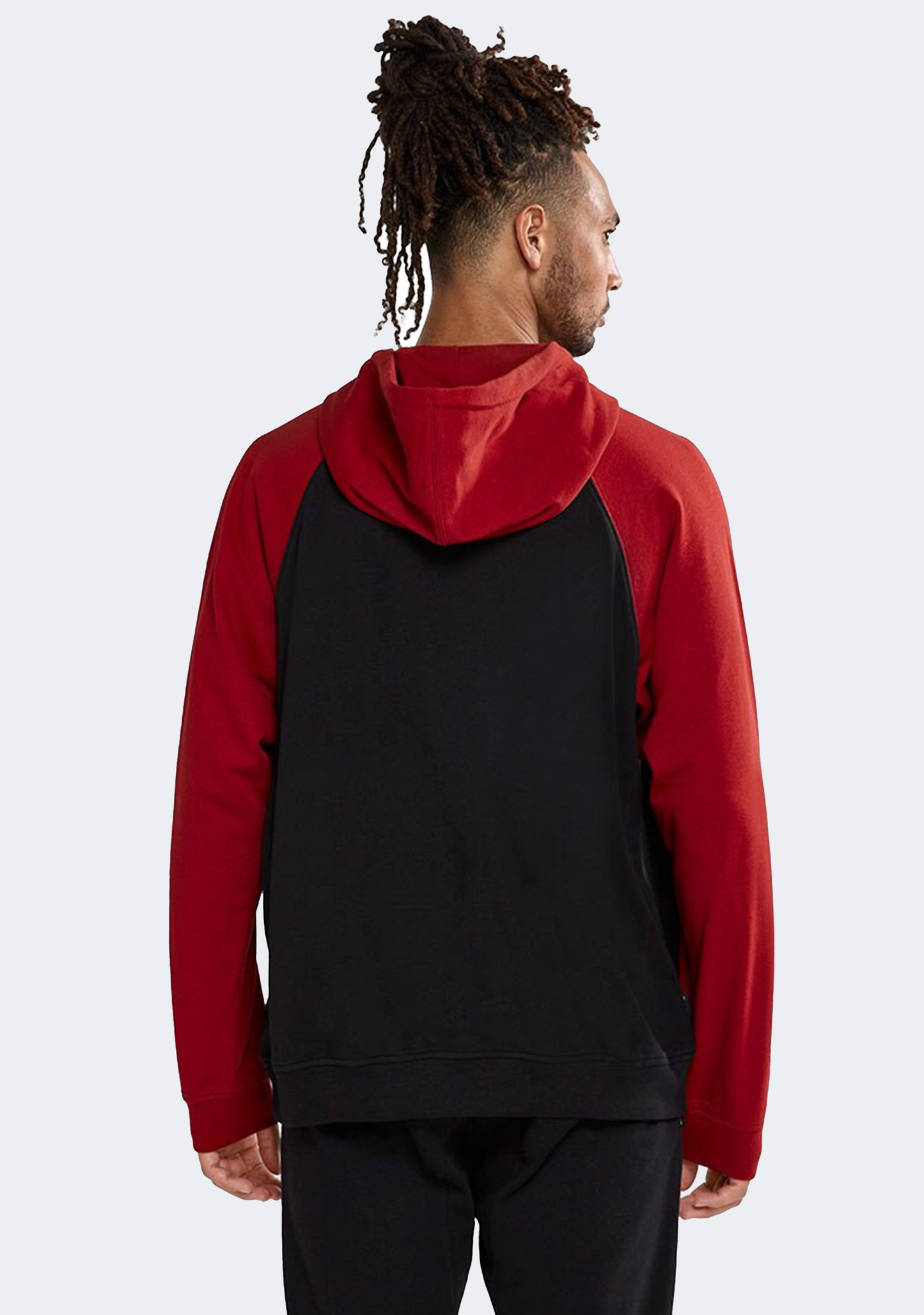 Champion Mens Lightweight Terry Colour Block Hoodie