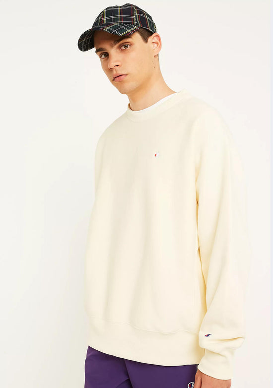 Champion Men's Reverse Weave Small C Crew