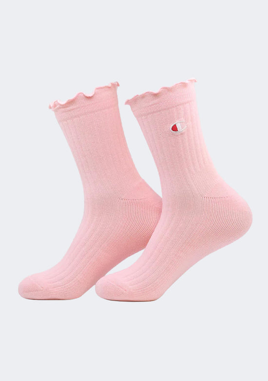 Champion Lifestyle Frill Quarter Crew Socks 2 Pack