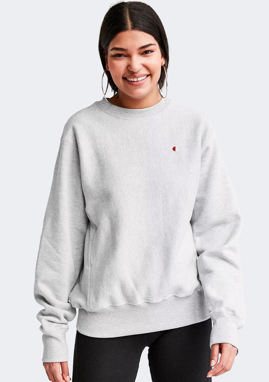 Champion Women’s Reverse Weave Small C Logo Crew