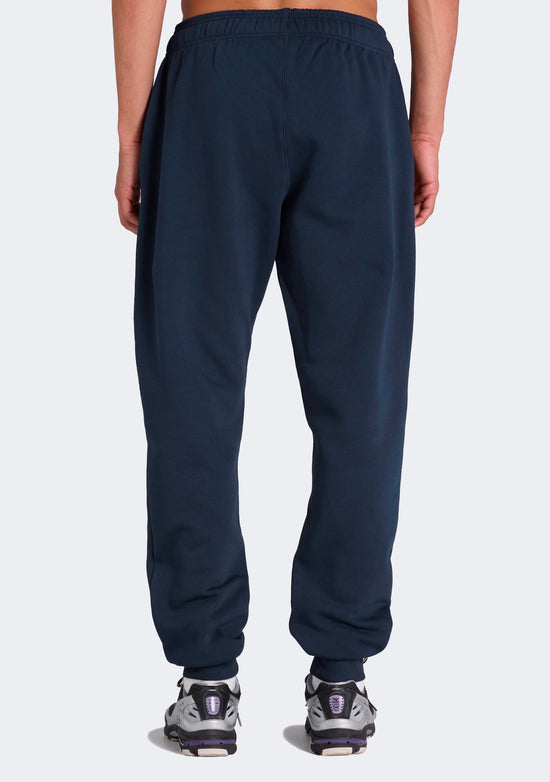 Champion Men's Legacy Script Cuff Track Pants Navy