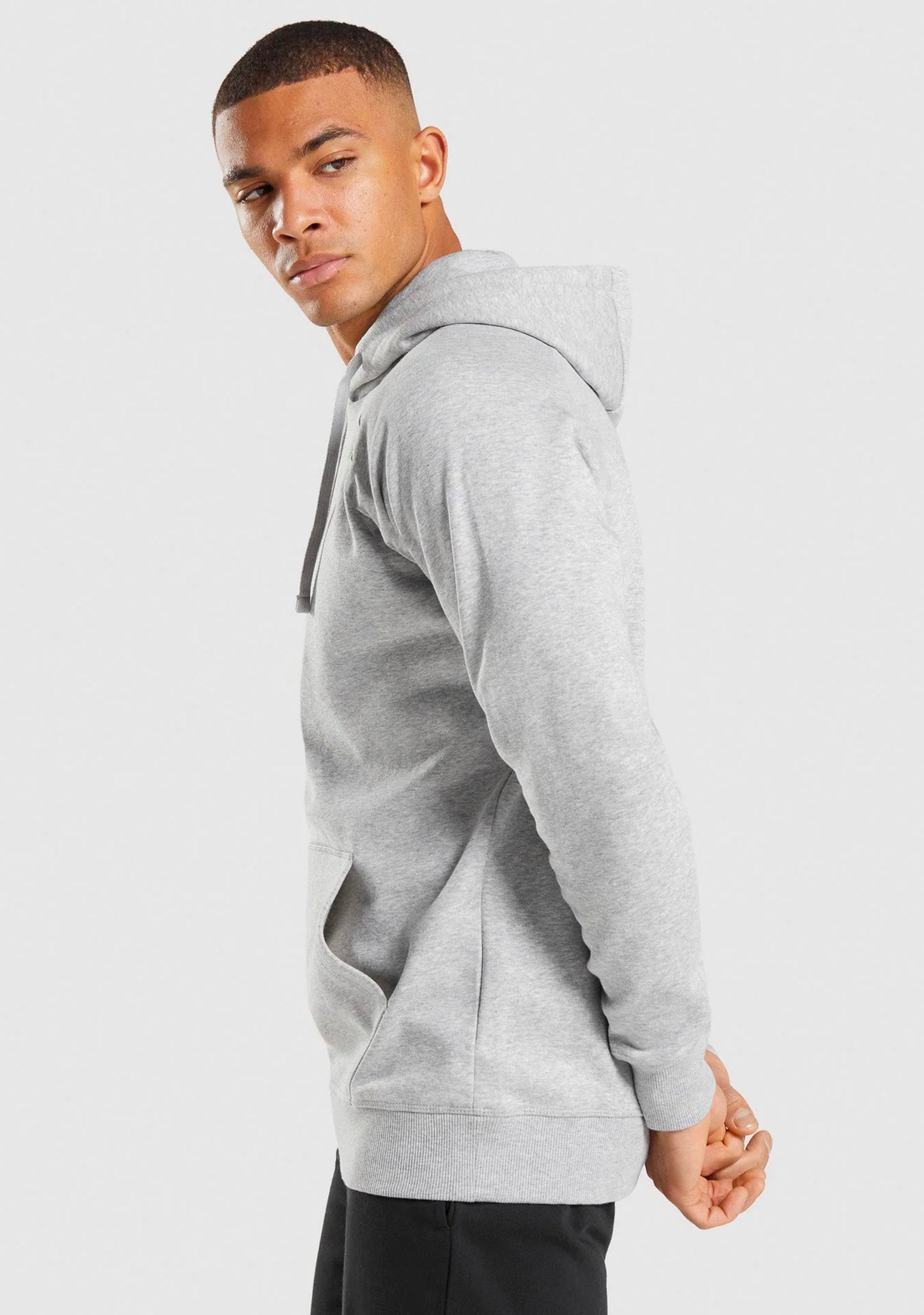 Champion Men’s Script Hoodie Grey