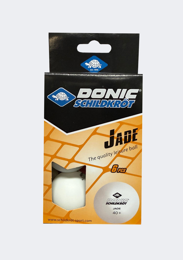 Donic Schildkrot 6 Pack Jade Table Tennis Balls