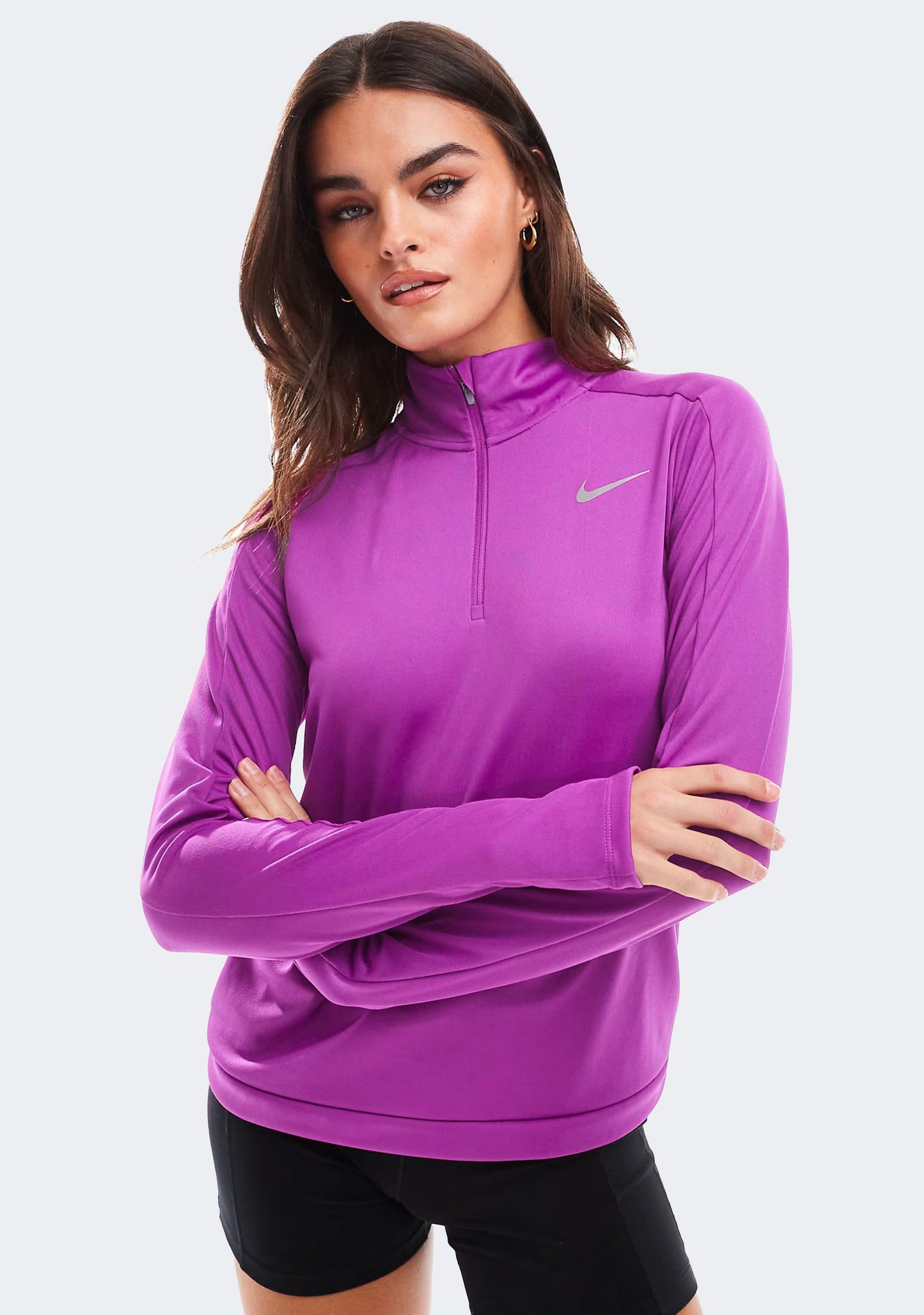 Nike Women's Dri Fit Pacer 1/4 Zip Sweatshirt