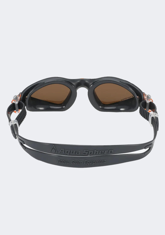 Aquasphere Adult Kayenne Polarized Grey/Orange Goggles