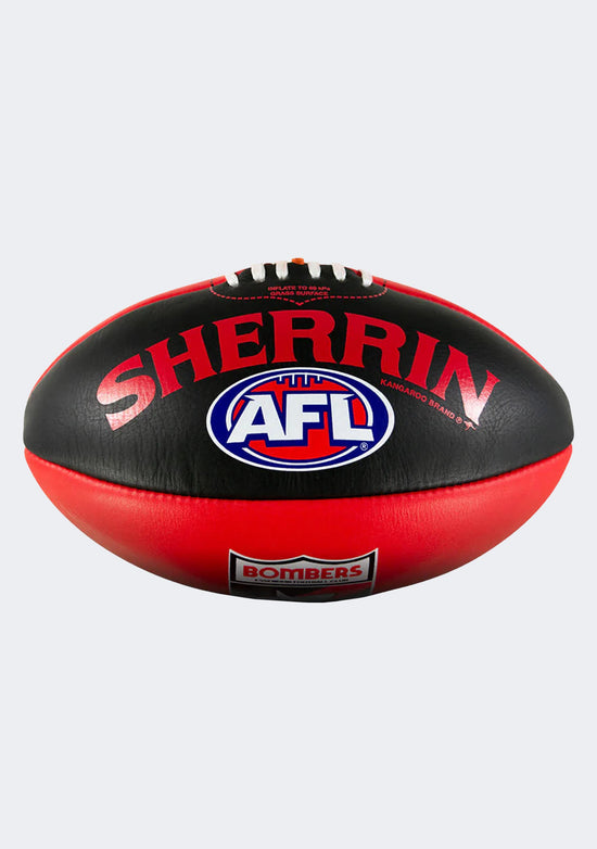 Sherrin Essendon Bombers Team Leather Football