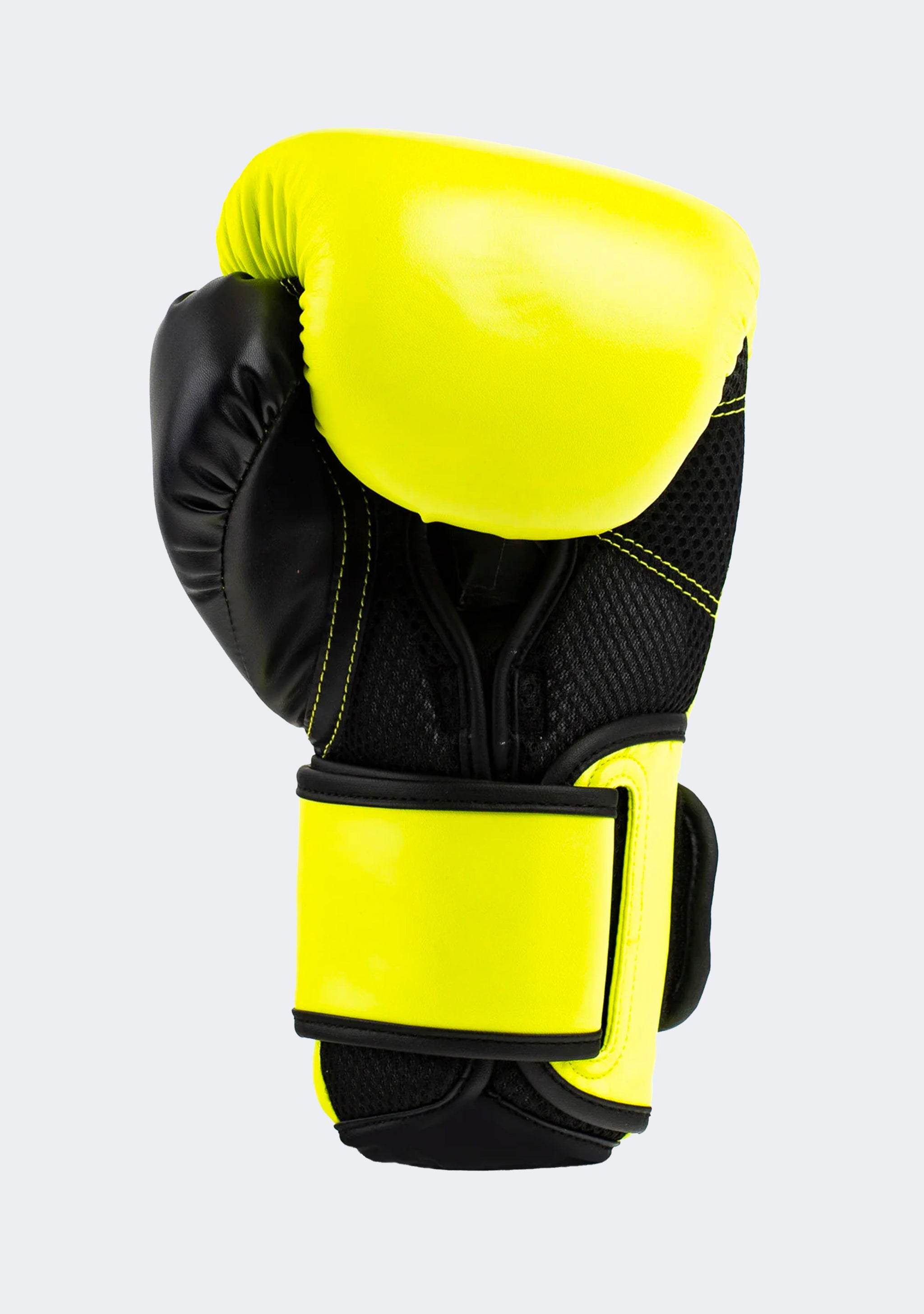 Everlast Powerlock2 Boxing Gloves 12oz Neon Yellow/Black