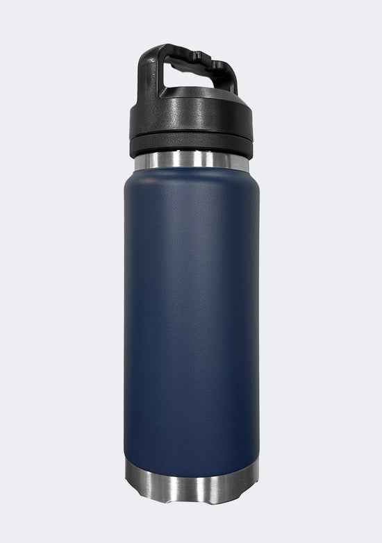 Fridgy 780mL Grip Range Dual Lid Water Bottle Navy