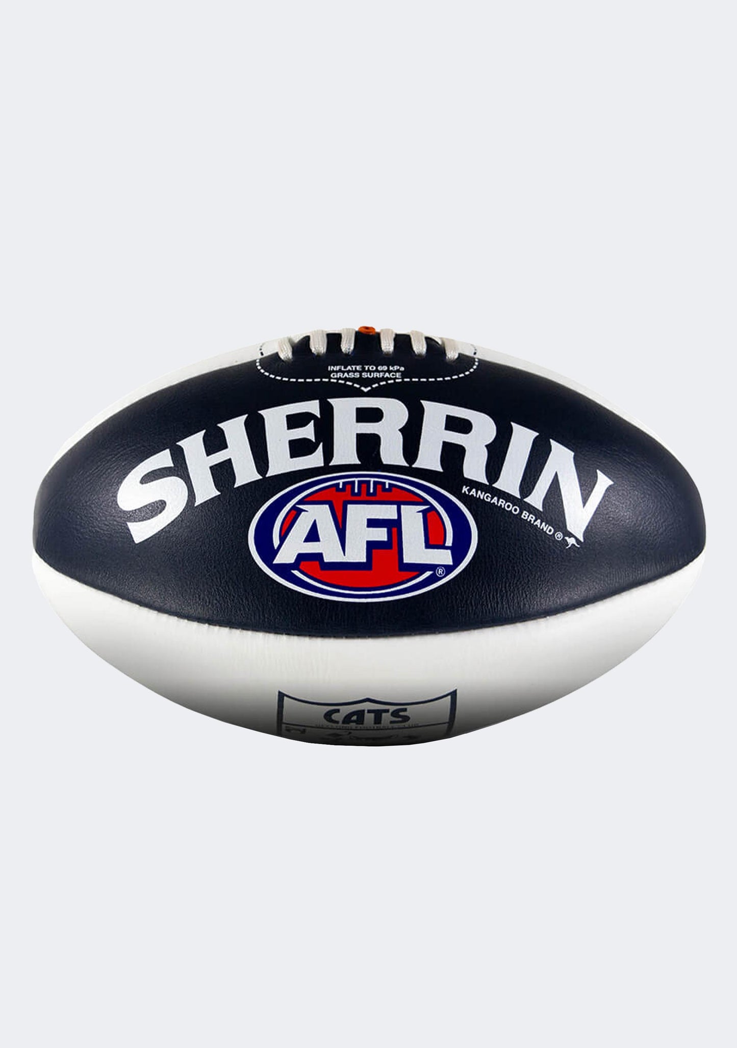Sherrin Geelong Cats Team Leather Football