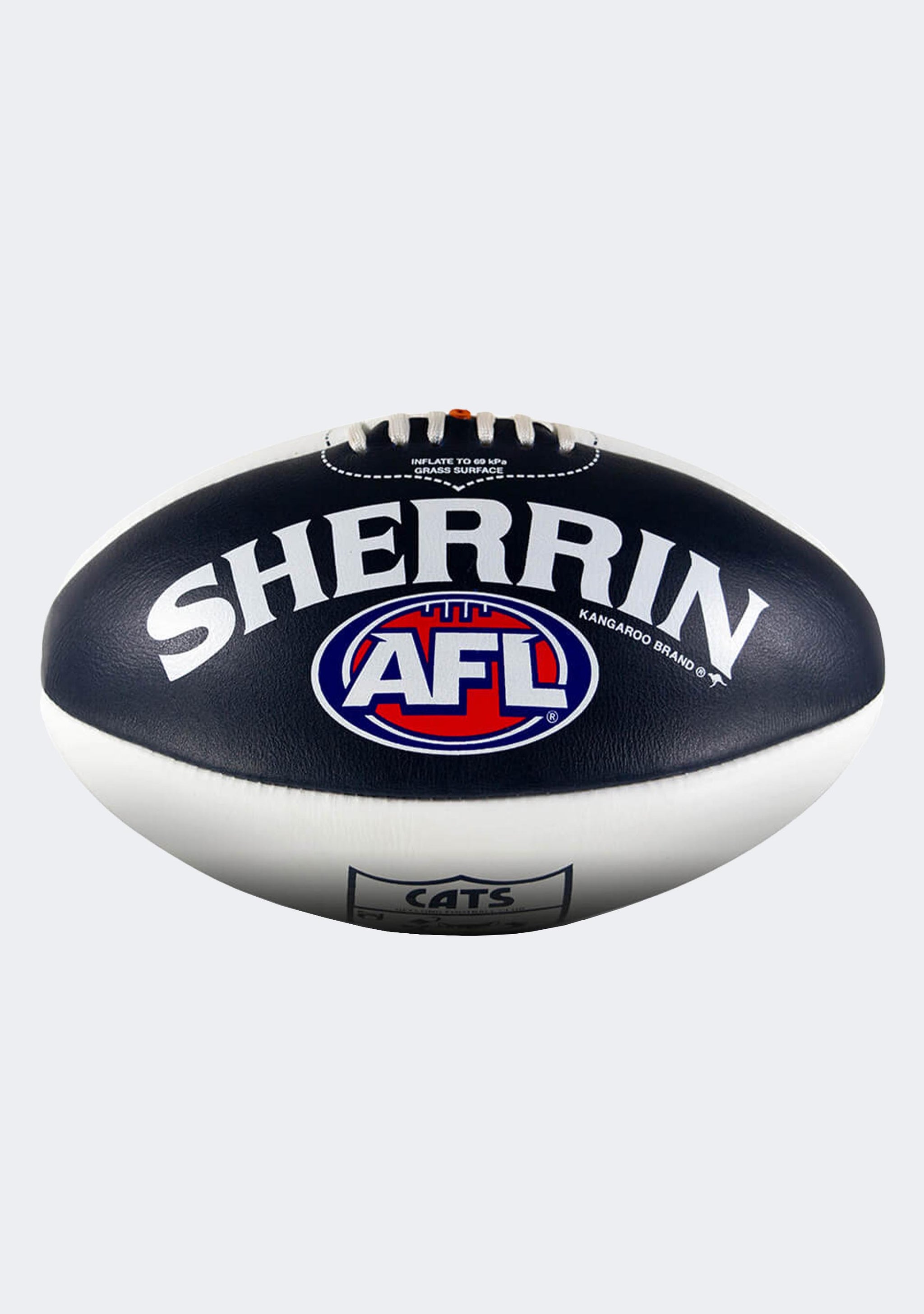 Sherrin Geelong Cats Team Leather Football