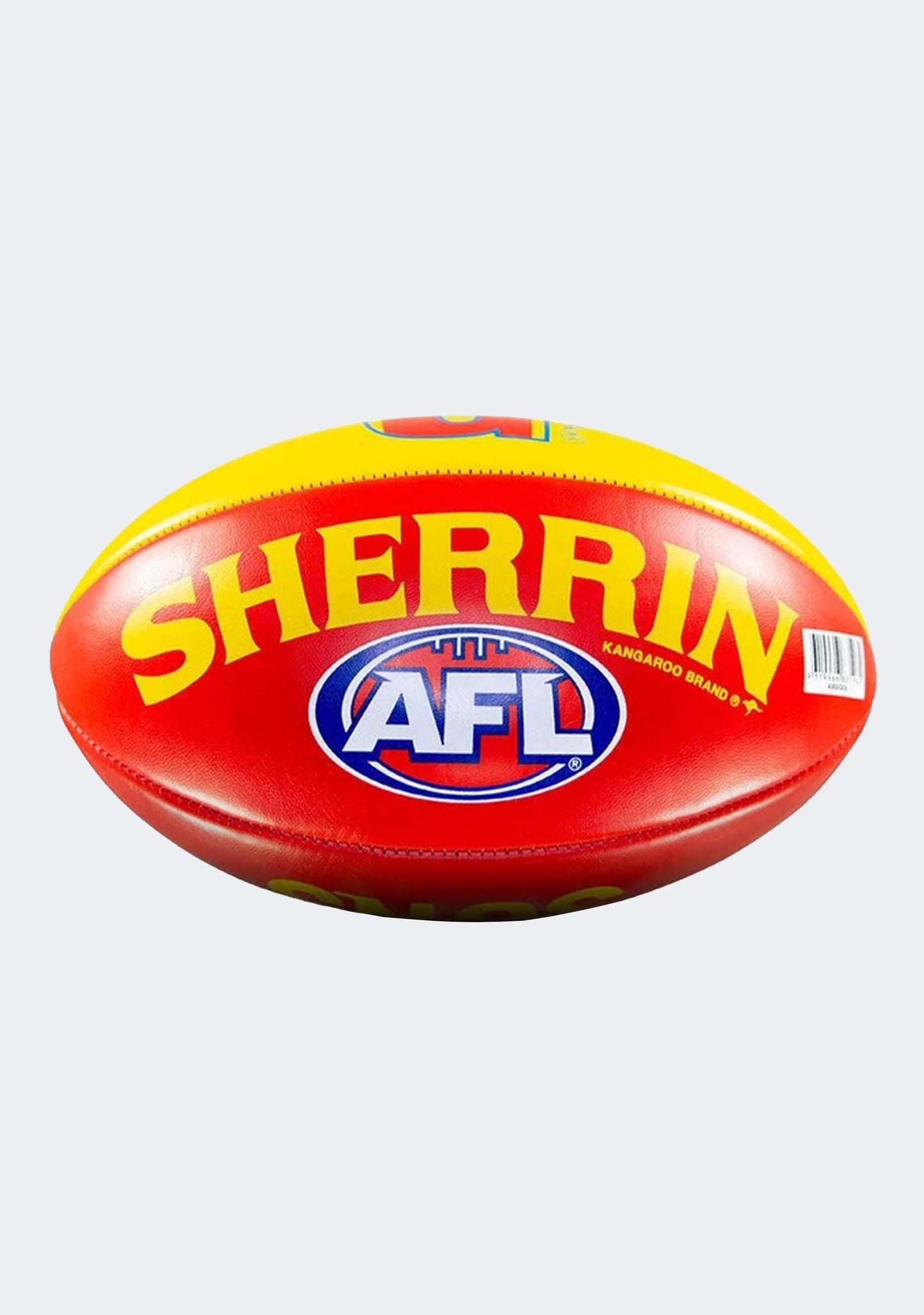 Sherrin Gold Coast Suns PVC AFL Team Logo Football