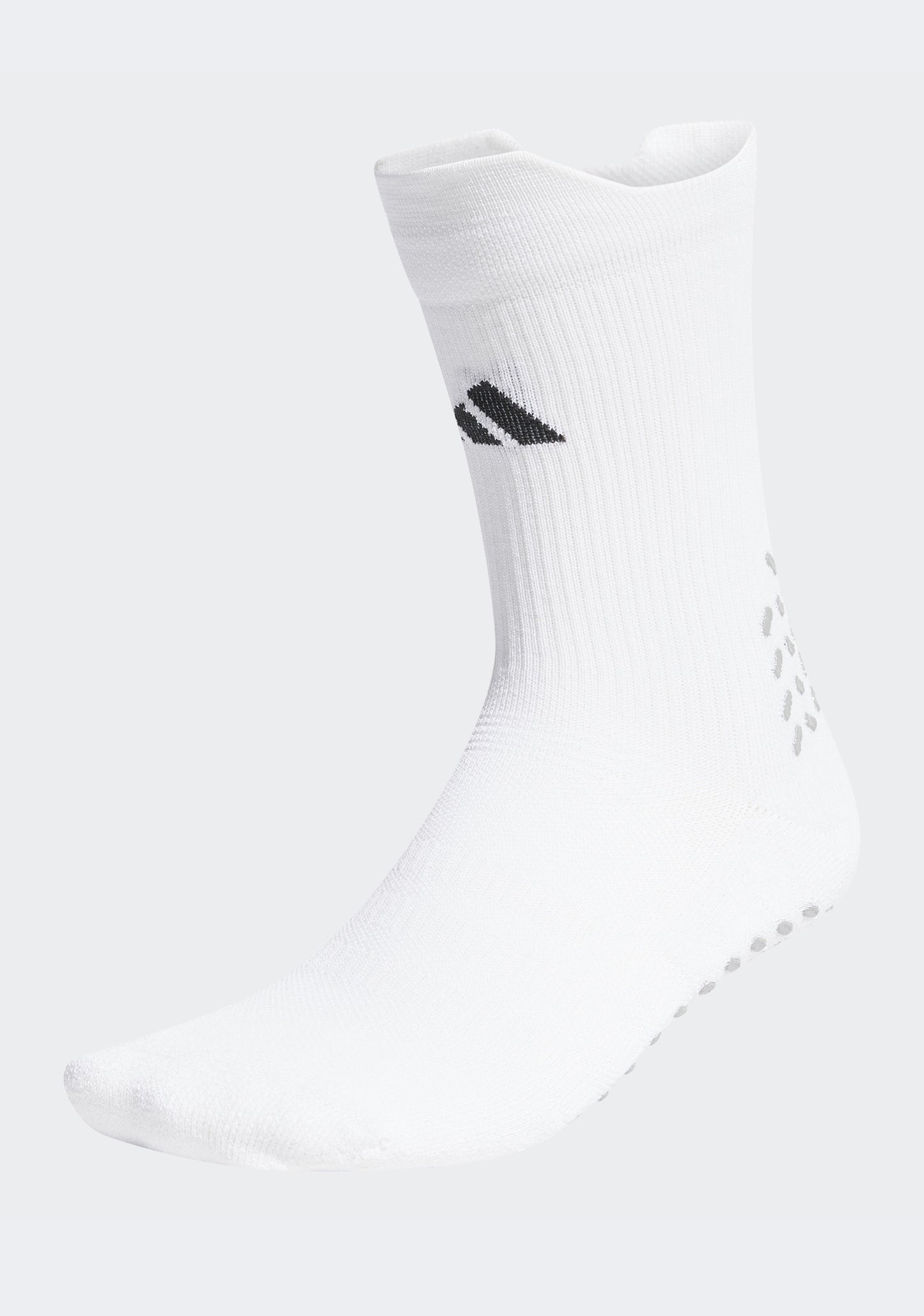 Adidas Men’s Football GRIP Printed Cushioned Crew Performance Socks White