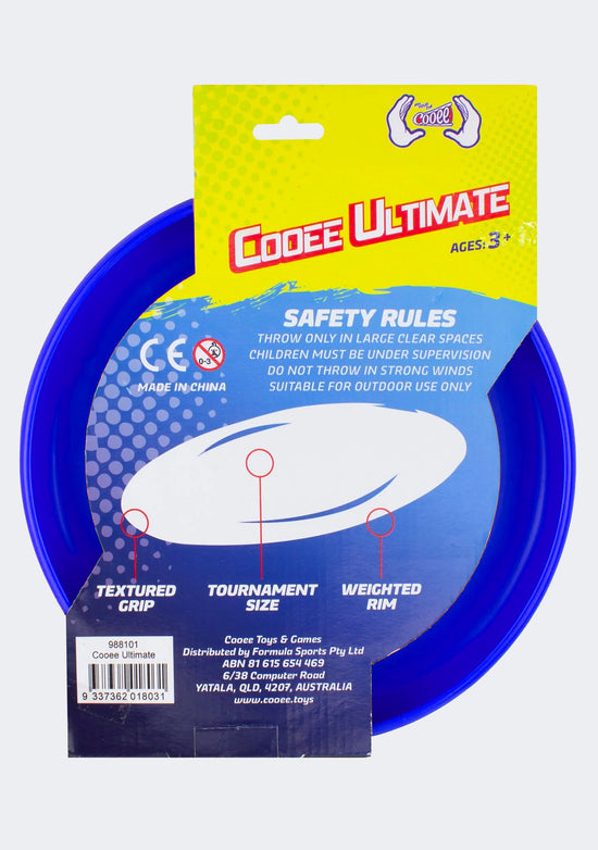 Cooee Ultimate Flying Disc Blue