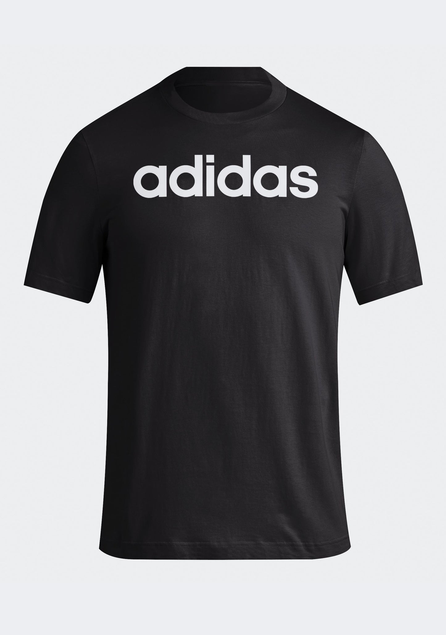 Adidas Men’s Essentials Single Jersey Linear Embroidered Logo Tee