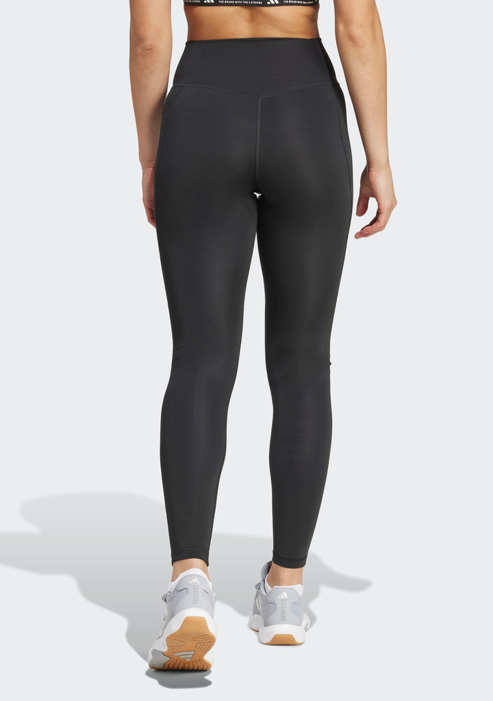 Adidas Women's Optime Essentials Stash Pocket Full-Length Leggings