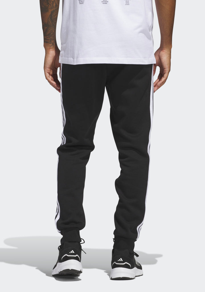 Adidas Men's Essentials 3-Stripes Fleece Pants