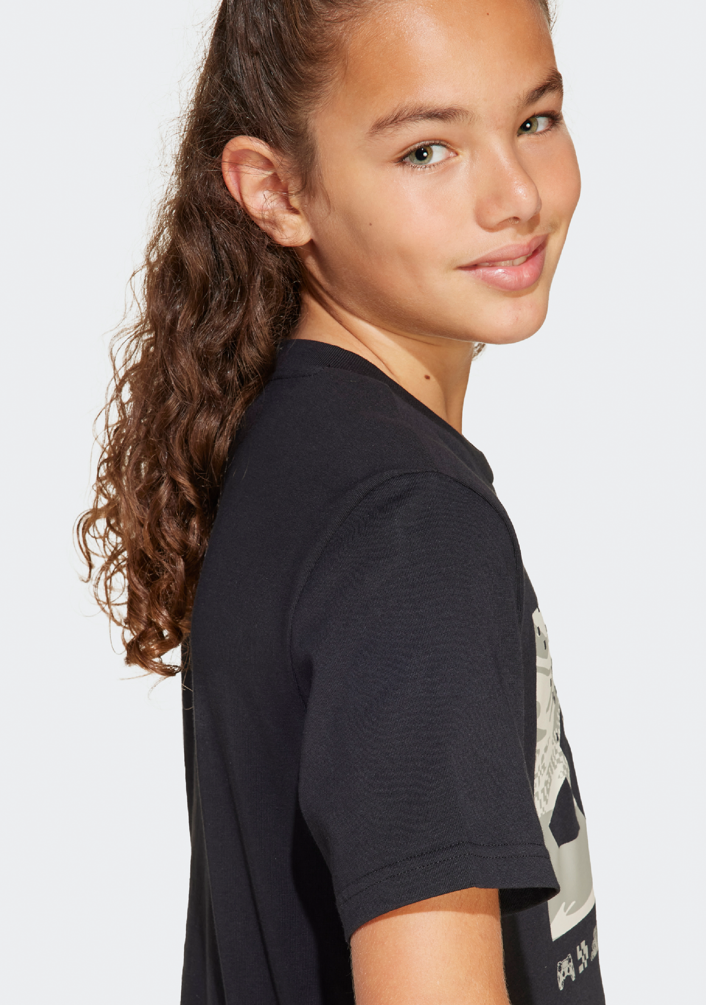 Adidas Kids' Camo Logo Tee