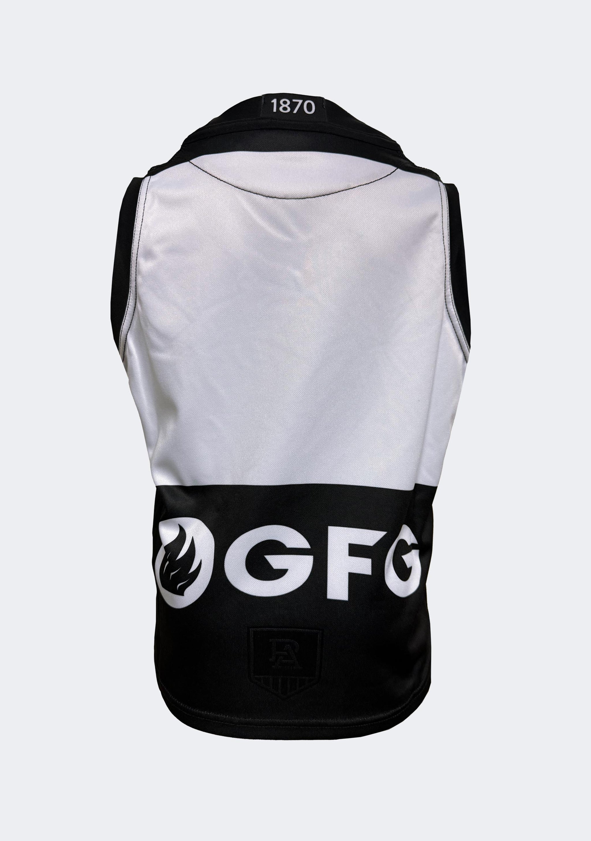 Macron Kids' PAFC M20 Home Poly Replica Sleeveless Guernsey