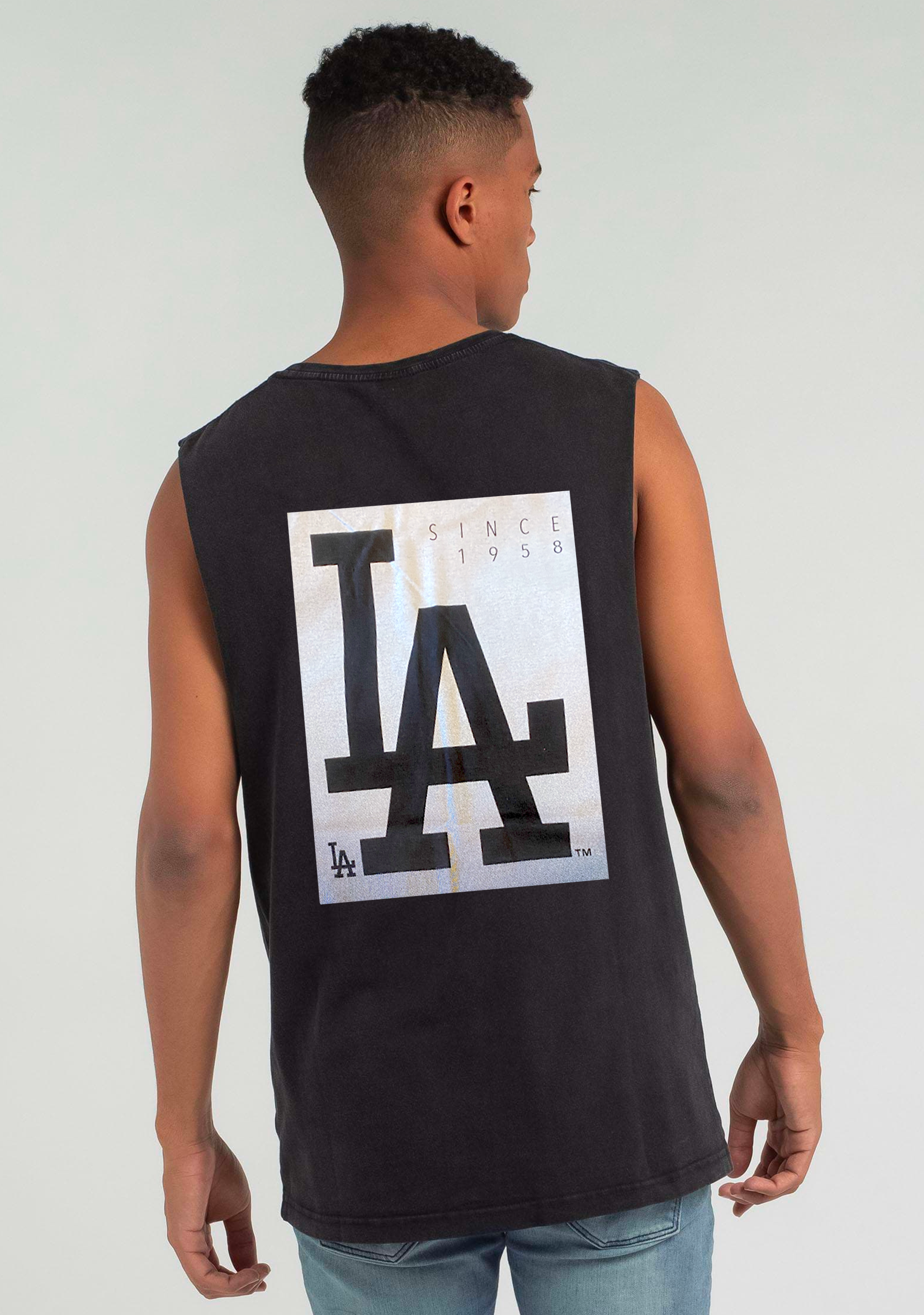 Majestic Athletic Men’s Los Angeles Dodgers Muscle Tank <br> MJLD0305TK