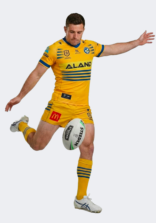 Macron Men's Parramatta Eels 2025 Replica Away Shirt
