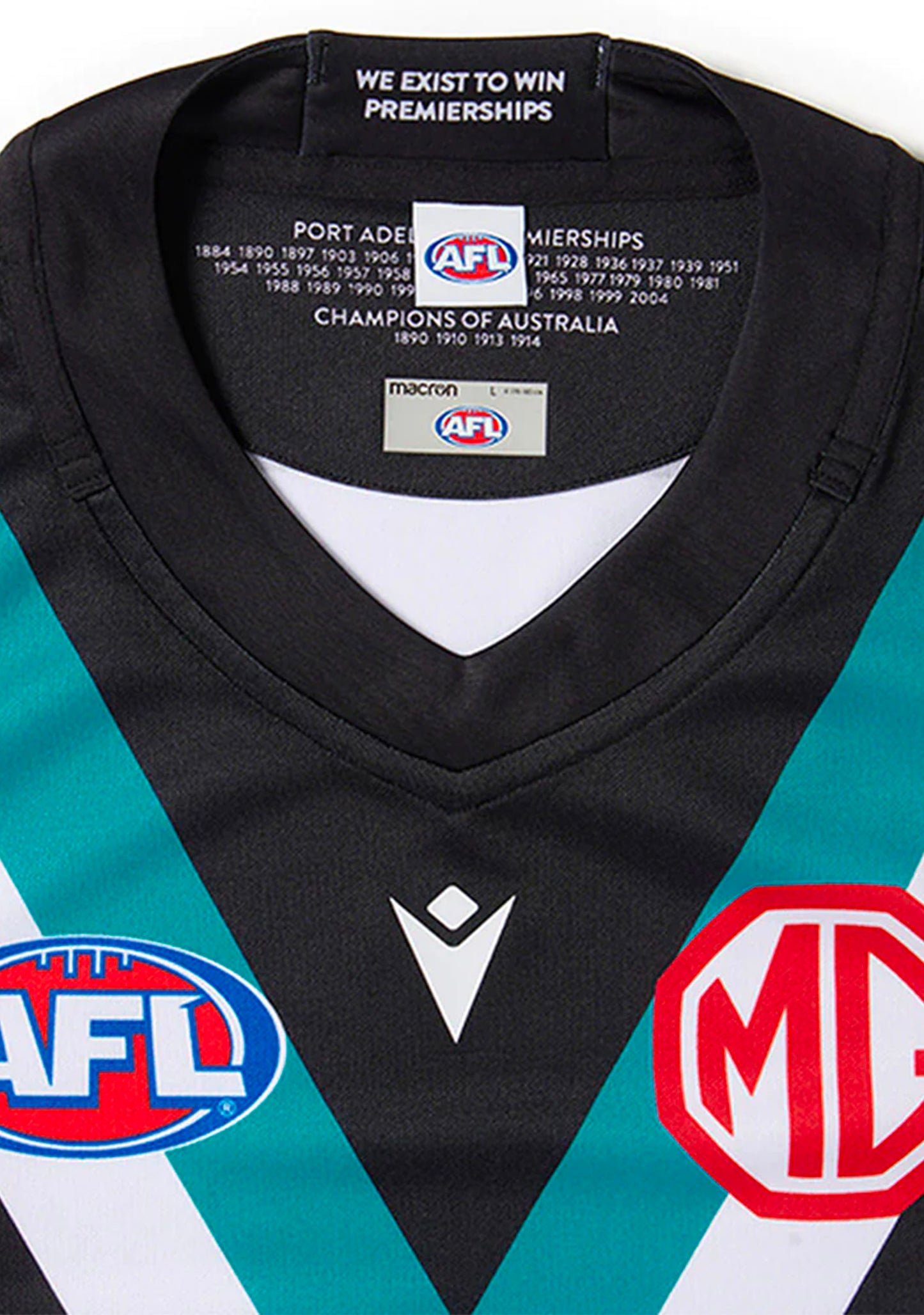 Macron Port Adelaide Authentic Mens Home Guernsey <br> 58542660
