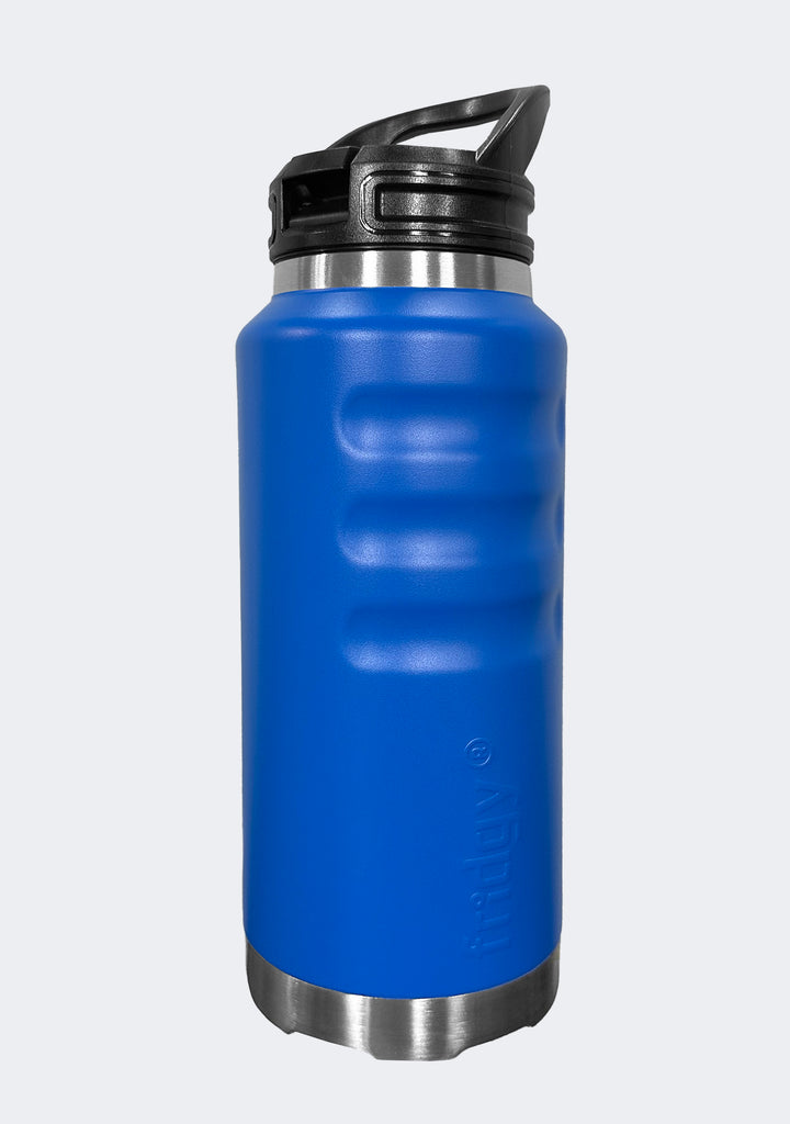 Fridgy 1080mL Grip Range Sippy Lid Water Bottle Regal Blue