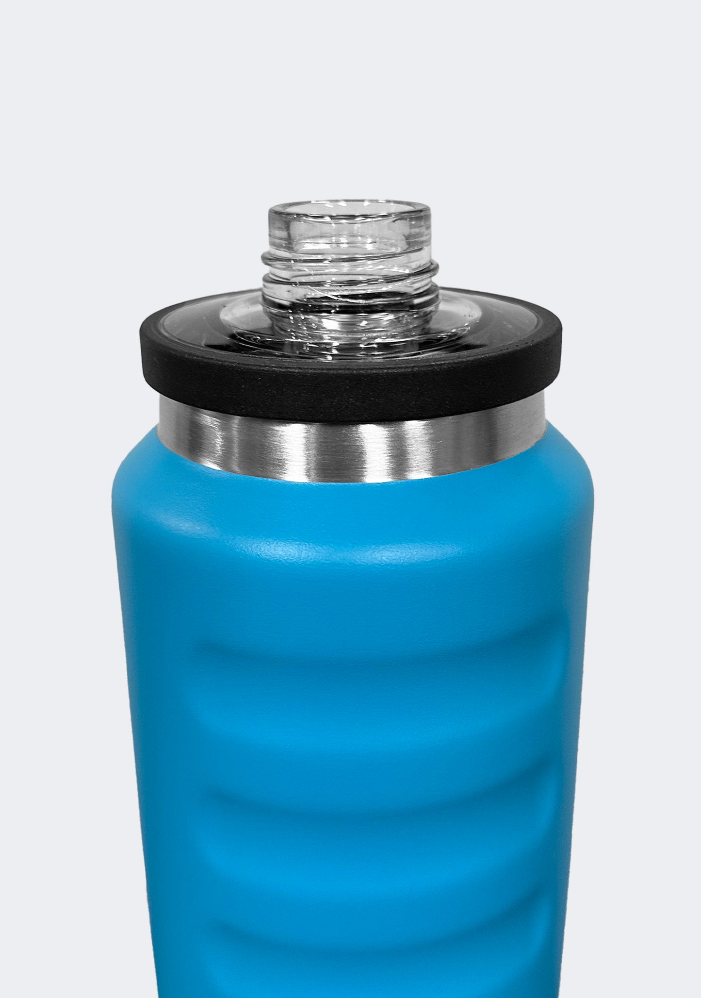 Fridgy 1080mL Grip Range Dual Lid Water Bottle Neon Blue