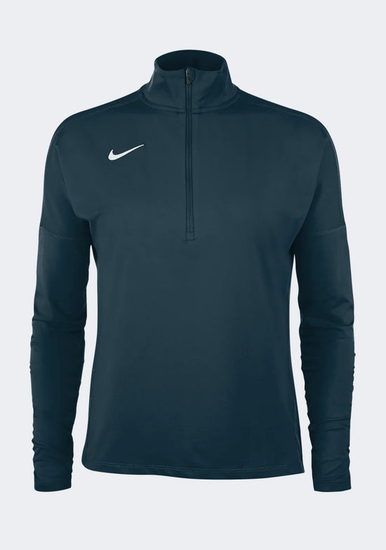 Nike Women's Team Dri-FIT Element Half Zip Top Navy