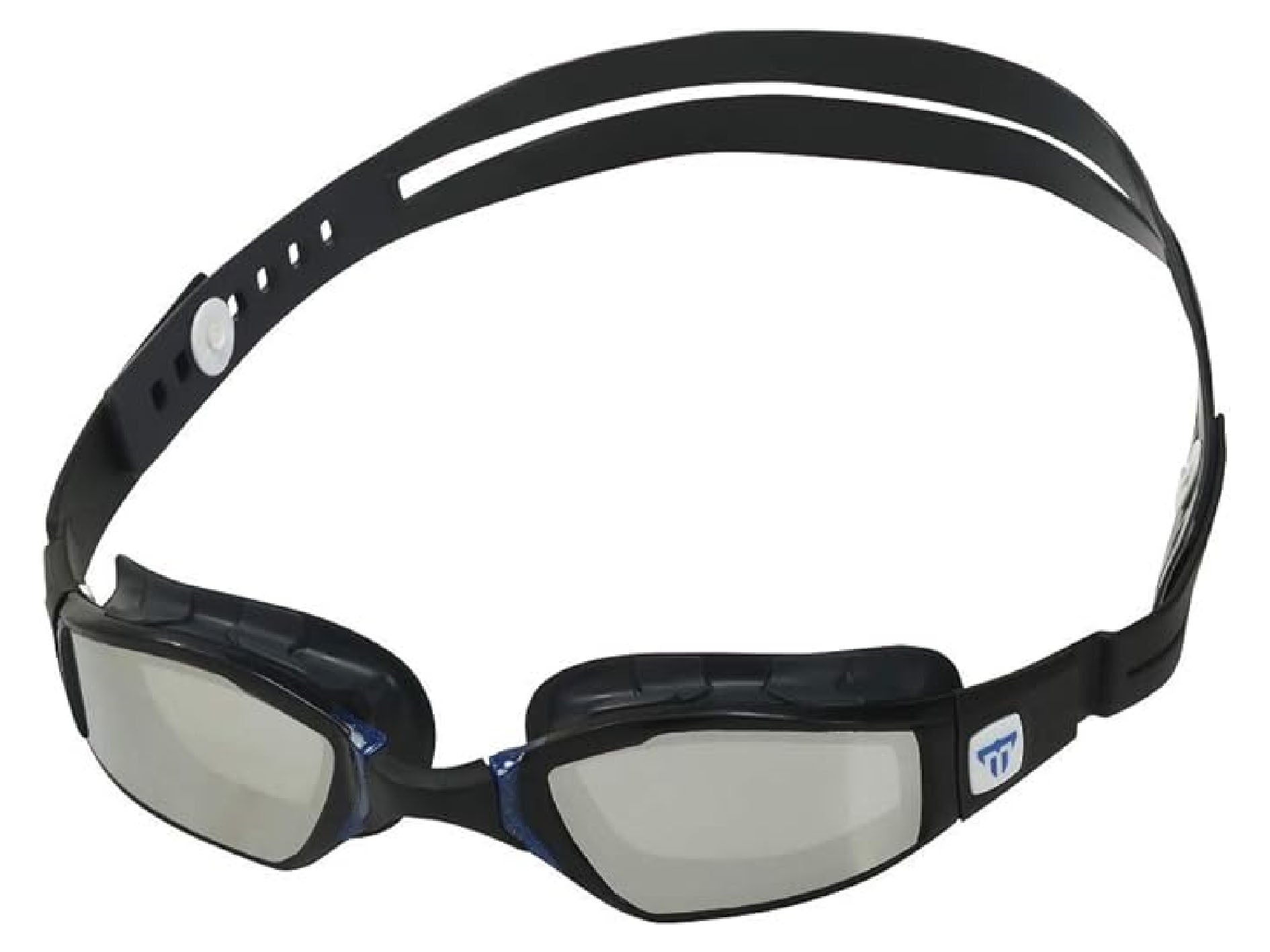 Aquasphere x Phelps Ninja Goggles Titanium Mirrored Lens White/Black 1