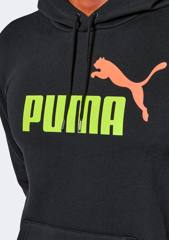 Puma Men's ESS 2 Colour Big Logo Hoodie