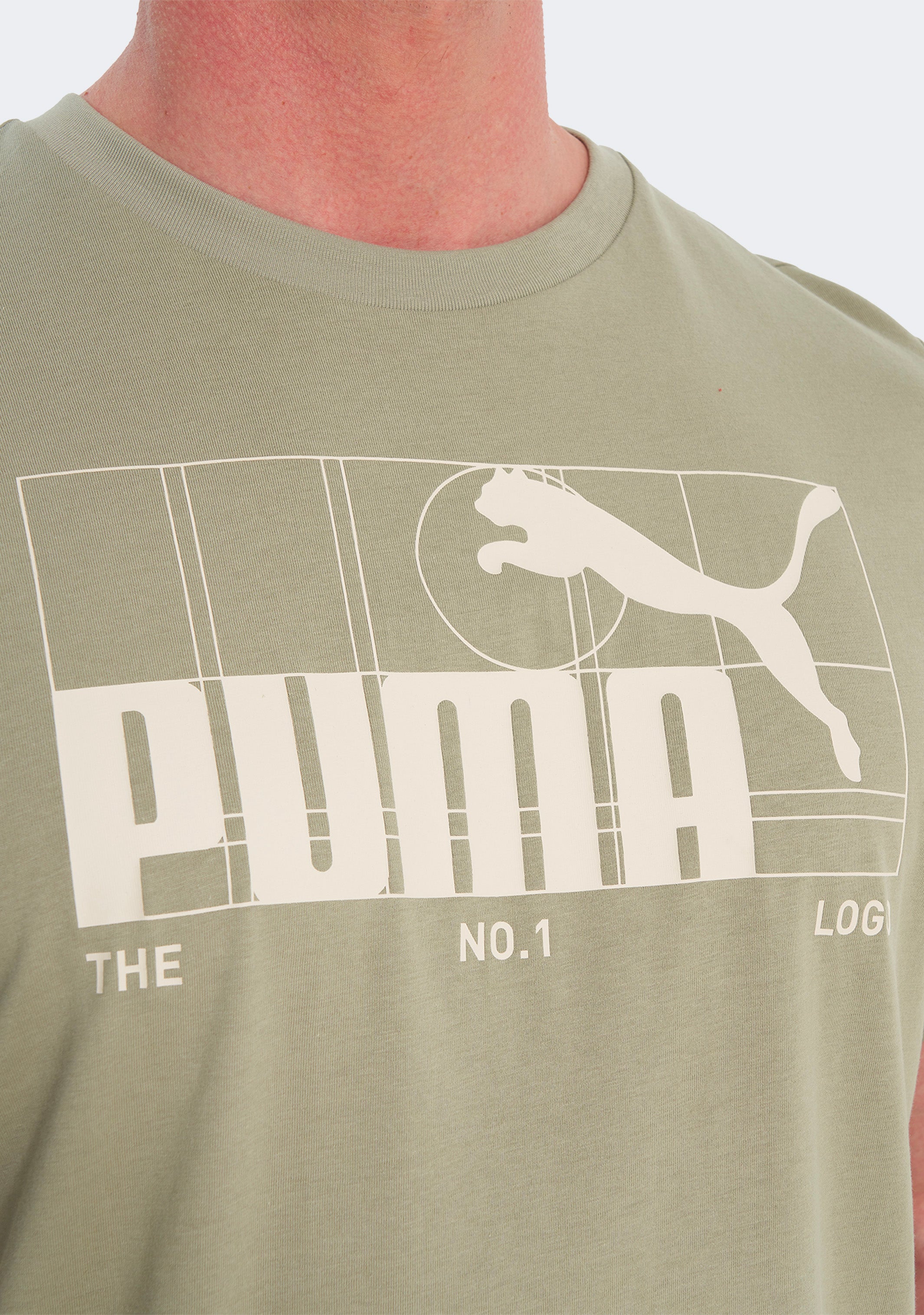 Puma Men's Graphic No. 1 Logo Tee