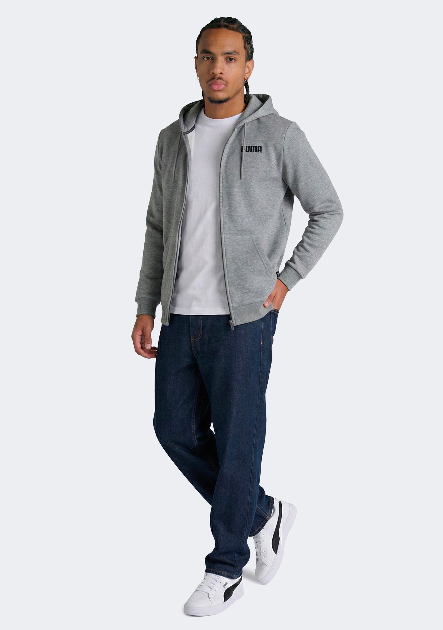 Puma Men's Essentials Full Zip Hoodie