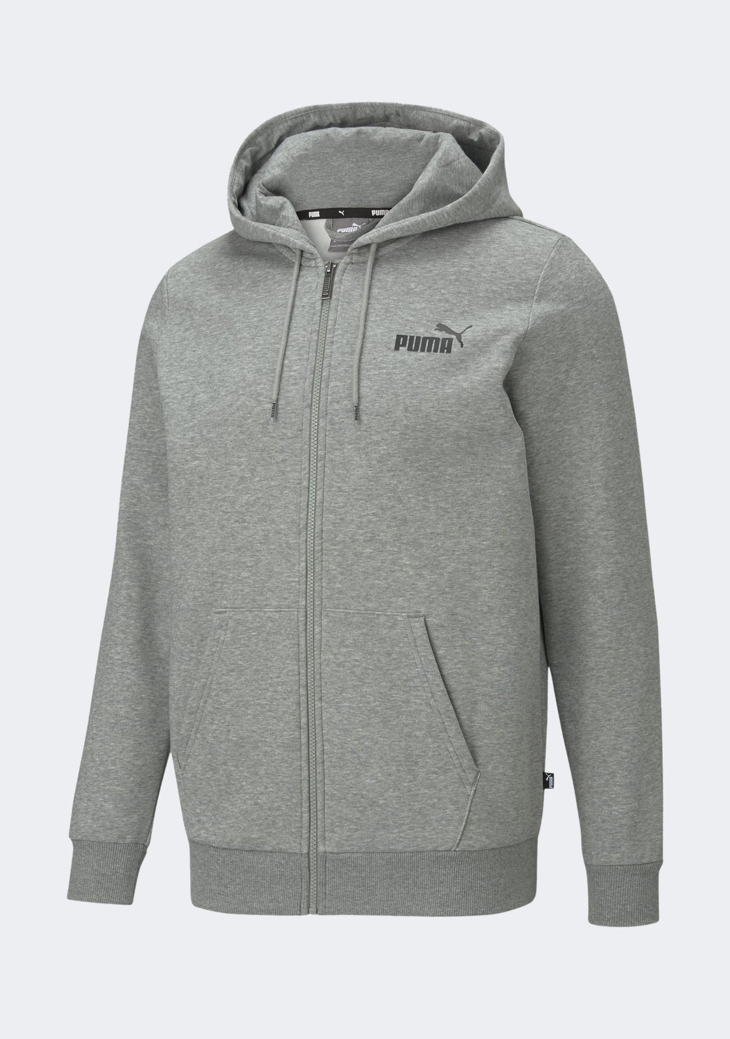 Puma Men's Essential Small Logo Full Zip Hoodie
