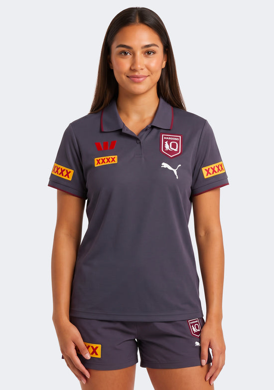 Puma Women's QLD Maroons 2026 Team Polo