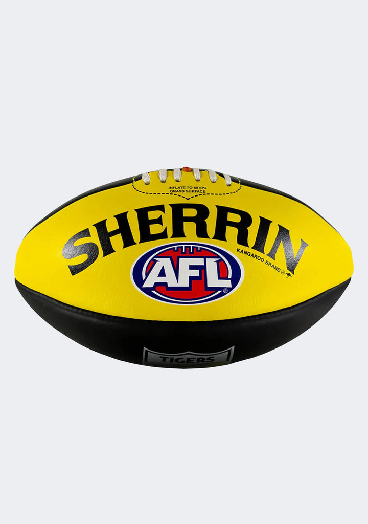 Sherrin Richmond Tigers Team Leather Football