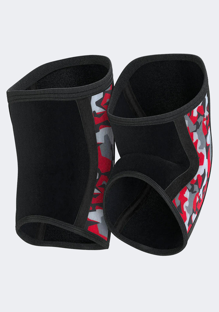 Rocktape Assassins Knee Sleeve 5mm Thick Red Camo
